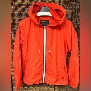 Athleta - Torch Red Ascender Vibrant Orange Red Performance Jacket, Size: Medium